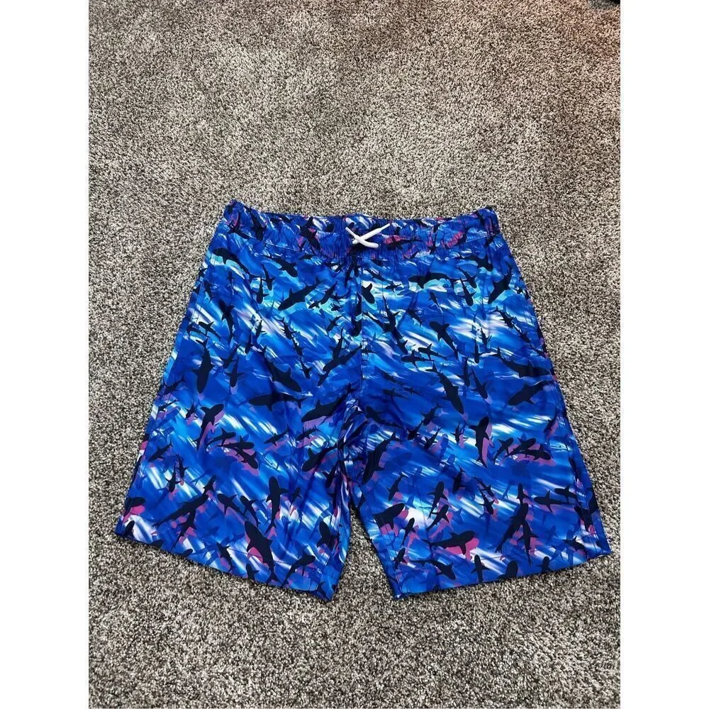 ‼️sale‼️Land’s End swim trunks size 14-16 Husky C33-35